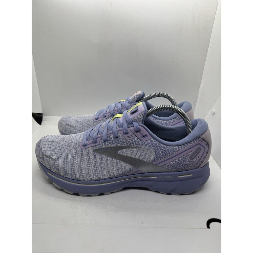 Brooks Ghost 14 Size 9.5 Purple Lavender Neutral Running Shoes 1203561B566
